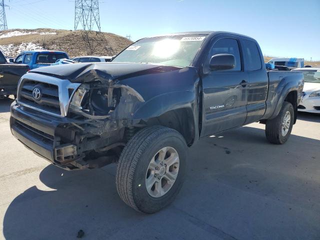 5TEUU42N46Z154855 - 2006 TOYOTA TACOMA ACCESS CAB BLACK photo 1