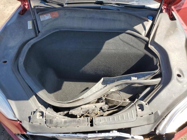 5YJSA1E23FF113165 - 2015 TESLA MODEL S წითელი ფოტო 11