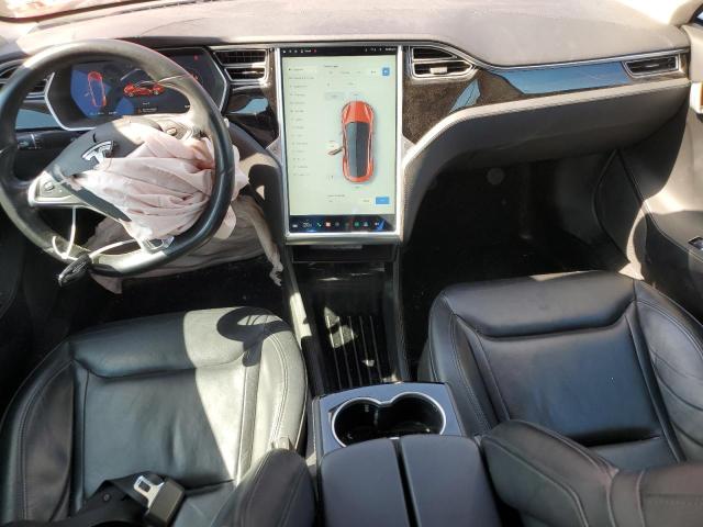 5YJSA1E23FF113165 - 2015 TESLA MODEL S წითელი ფოტო 8