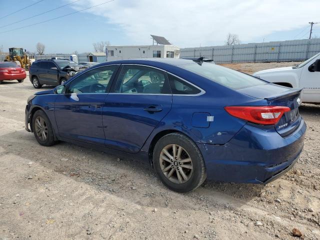 5NPE24AF3FH067942 - 2015 HYUNDAI SONATA SE BLUE photo 2