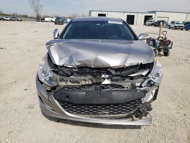 KMHEC4A48DA086630 - 2013 HYUNDAI SONATA HYBRID SILVER photo 5