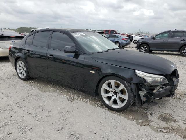 WBANB53556CP02436 - 2006 BMW 550 I BLACK photo 4