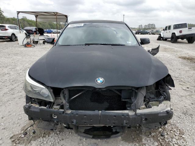 WBANB53556CP02436 - 2006 BMW 550 I BLACK photo 5