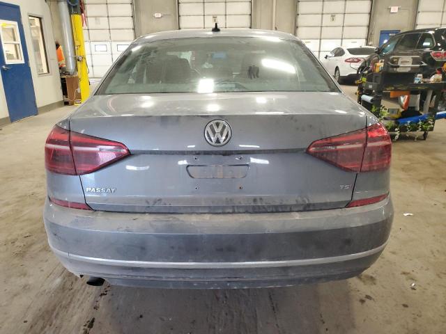 1VWLA7A32KC001287 - 2019 VOLKSWAGEN PASSAT WOLFSBURG GRAY photo 6