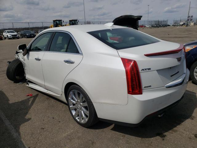 1G6AF5RX8J0138003 - 2018 CADILLAC ATS LUXURY WHITE photo 2