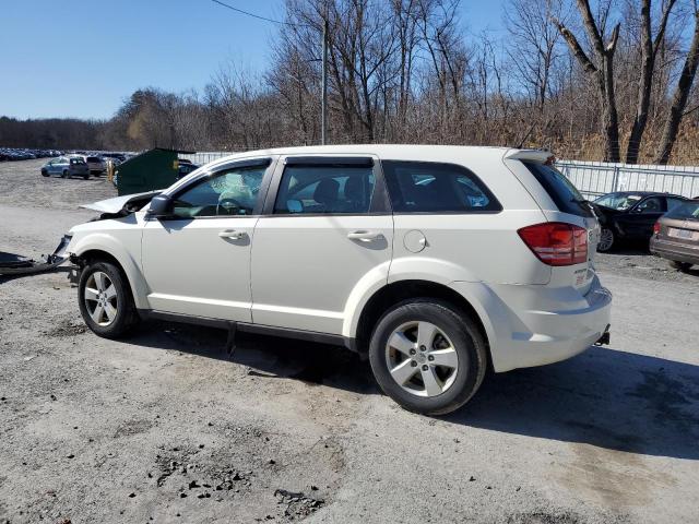 3C4PDCAB3DT509478 - 2013 DODGE JOURNEY SE WHITE photo 2