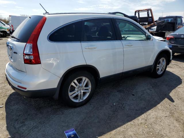 5J6RE4H7XAL055616 - 2010 HONDA CR-V EXL WHITE photo 3