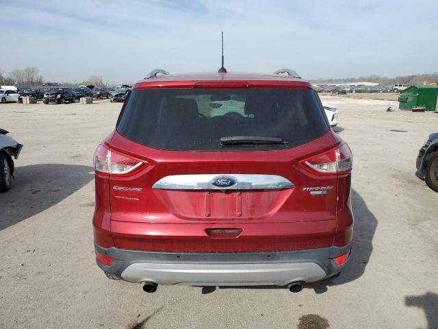 1FMCU9JX2EUD72145 - 2014 FORD ESCAPE TITANIUM RED photo 6