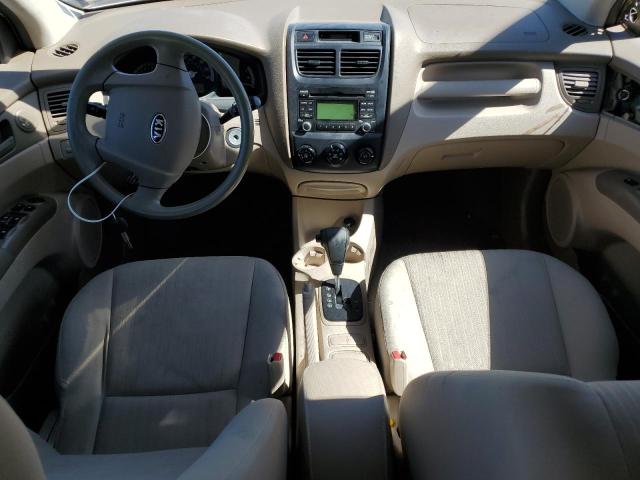 KNDJF724297594011 - 2009 KIA SPORTAGE LX SILVER photo 8