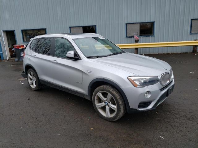 5UXWX9C56H0T04493 - 2017 BMW X3 XDRIVE28I SILVER photo 4