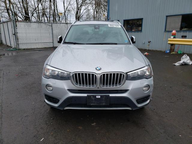 5UXWX9C56H0T04493 - 2017 BMW X3 XDRIVE28I SILVER photo 5