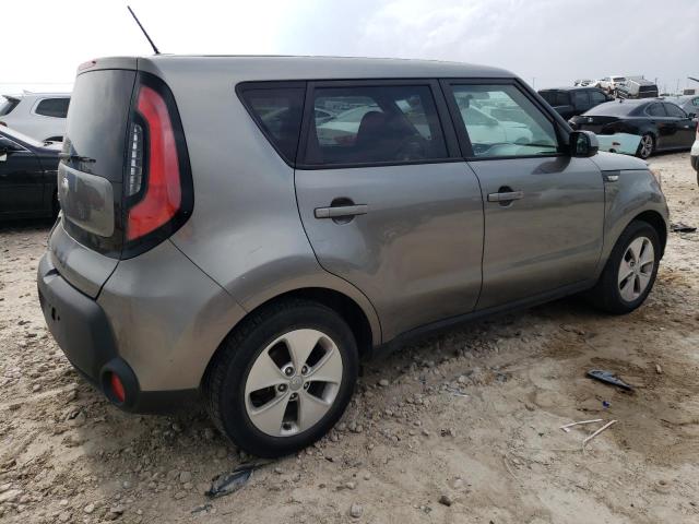 KNDJN2A24E7073047 - 2014 KIA SOUL GRAY photo 3