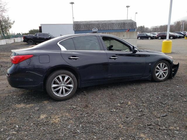 JN1BV7ARXFM411717 - 2015 INFINITI Q50 BASE BLACK photo 3