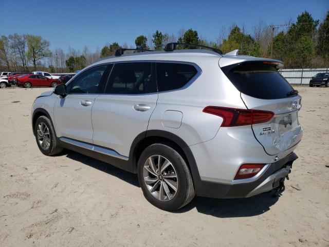 5NMS33AD7LH161596 - 2020 HYUNDAI SANTA FE SEL SILVER photo 2