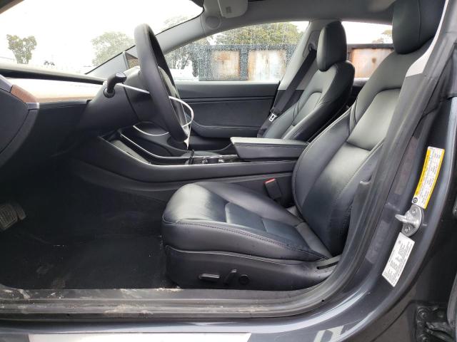 5YJ3E1EB8LF807029 - 2020 TESLA MODEL 3 GRAY photo 7