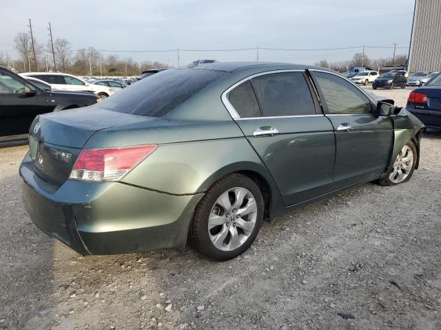 1HGCP36848A023683 - 2008 HONDA ACCORD EXL GREEN photo 3