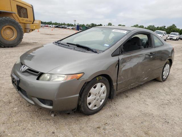 2HGFG113X6H007399 - 2006 HONDA CIVIC DX V GRAY photo 2