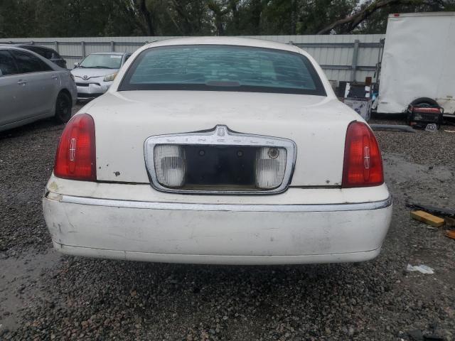 1LNHM81WXXY716663 - 1999 LINCOLN TOWN CAR EXECUTIVE Weiß Foto 6
