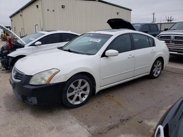 1N4BA41E17C822201 - 2007 NISSAN MAXIMA SE WHITE photo 1