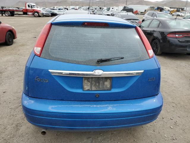 3FAHP37332R169776 - 2002 FORD FOCUS ZX5 BLUE photo 6