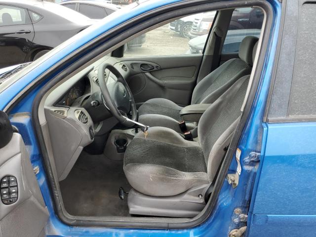 3FAHP37332R169776 - 2002 FORD FOCUS ZX5 BLUE photo 7