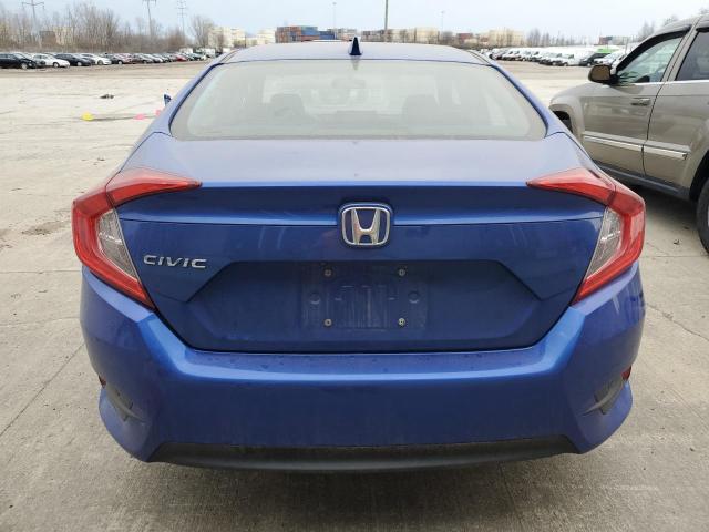 19XFC2F74JE014820 - 2018 HONDA CIVIC EX BLUE photo 6