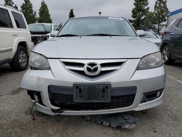 JM1BK324771673084 - 2007 MAZDA 3 S SILVER photo 5