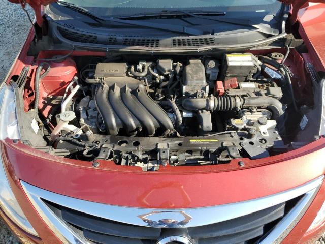 3N1CN7AP4HL826774 - 2017 NISSAN VERSA S RED photo 11