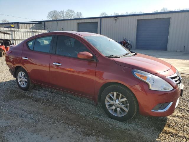 3N1CN7AP4HL826774 - 2017 NISSAN VERSA S RED photo 4