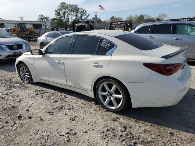 JN1EV7AP8JM360061 - 2018 INFINITI Q50 LUXE WHITE photo 2