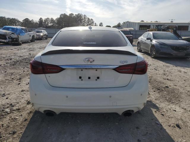 JN1EV7AP8JM360061 - 2018 INFINITI Q50 LUXE WHITE photo 6