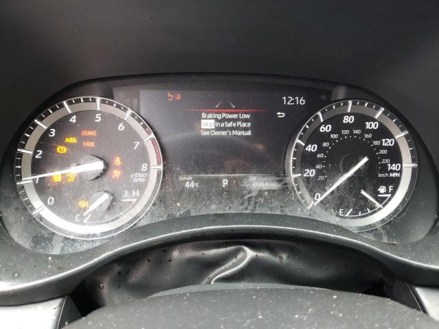 5TDGZRAH9MS075893 - 2021 TOYOTA HIGHLANDER XLE BLACK photo 9