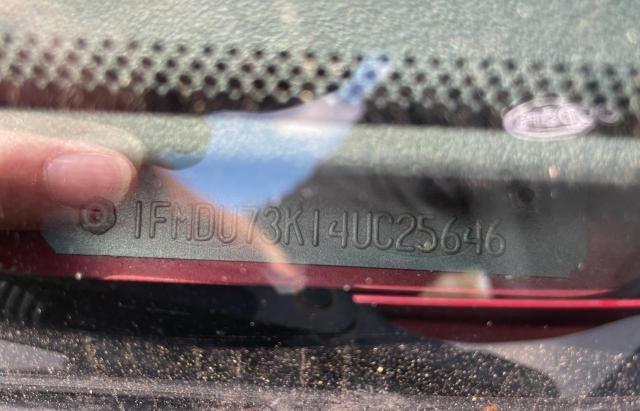 1FMDU73K14UC25646 - 2004 FORD EXPLORER XLT Qırmızı foto 10