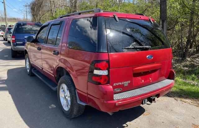 1FMDU73K14UC25646 - 2004 FORD EXPLORER XLT RED photo 3