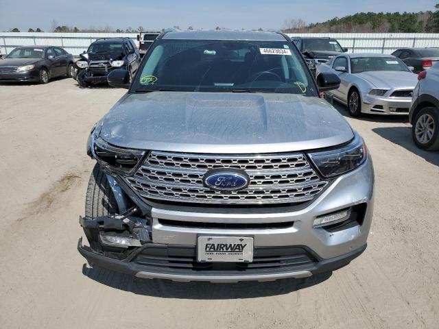 1FMSK8FH0LGD03155 - 2020 FORD EXPLORER LIMITED SILVER photo 5