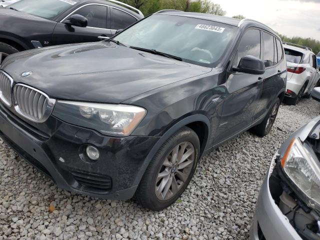 5UXWX9C52F0D60219 - 2015 BMW X3 XDRIVE28I BLACK photo 1