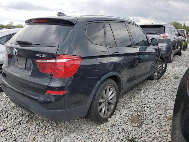 5UXWX9C52F0D60219 - 2015 BMW X3 XDRIVE28I BLACK photo 3