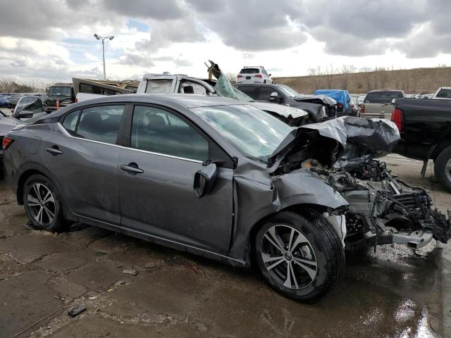 3N1AB8CV0LY220143 - 2020 NISSAN SENTRA SV GRAY photo 4