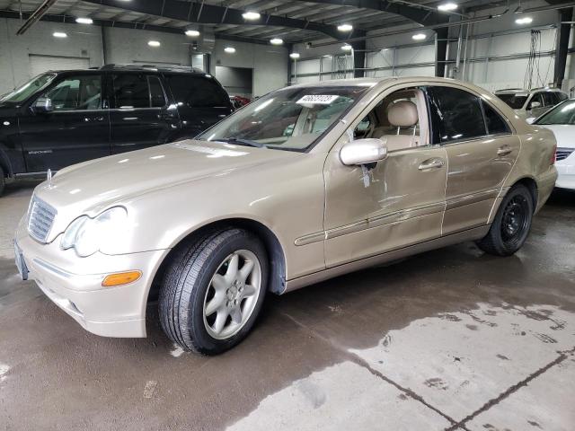 WDBRF81J33F402087 - 2003 MERCEDES-BENZ C 240 4MATIC TAN photo 1