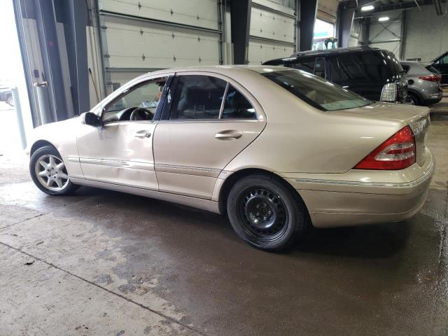 WDBRF81J33F402087 - 2003 MERCEDES-BENZ C 240 4MATIC TAN photo 2