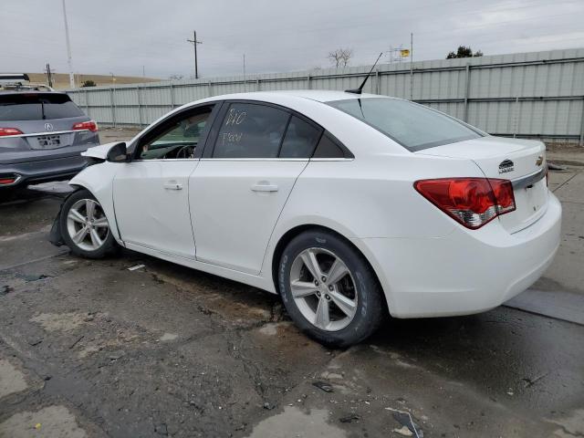 1G1PE5SB0D7186771 - 2013 CHEVROLET CRUZE LT WHITE photo 2