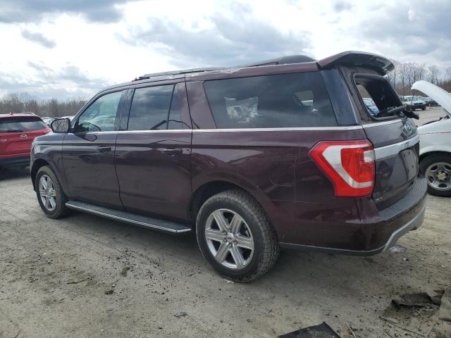 1FMJK1JT5MEA55660 - 2021 FORD EXPEDITION MAX XLT BURGUNDY photo 2