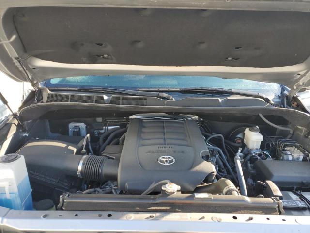 5TFUM5F11KX082981 - 2019 TOYOTA TUNDRA DOUBLE CAB SR/SR5 SILVER photo 11