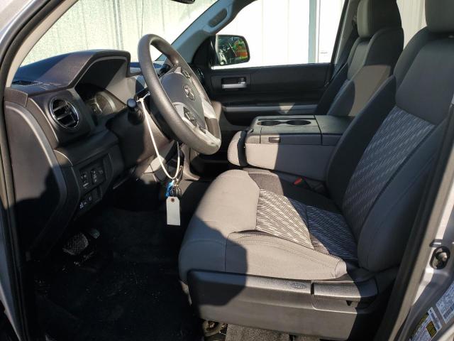 5TFUM5F11KX082981 - 2019 TOYOTA TUNDRA DOUBLE CAB SR/SR5 SILVER photo 7