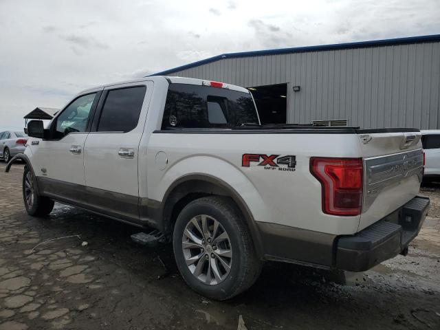 1FTEW1EG4HFC78554 - 2017 FORD F150 SUPERCREW WHITE photo 2