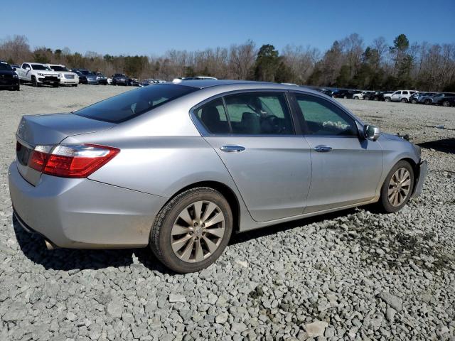 1HGCR2F86EA206907 - 2014 HONDA ACCORD EXL SILVER photo 3