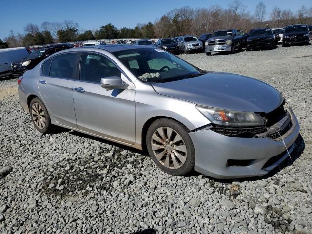 1HGCR2F86EA206907 - 2014 HONDA ACCORD EXL SILVER photo 4