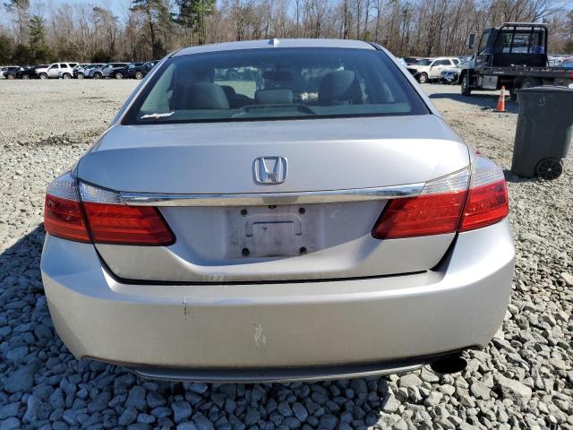 1HGCR2F86EA206907 - 2014 HONDA ACCORD EXL SILVER photo 6