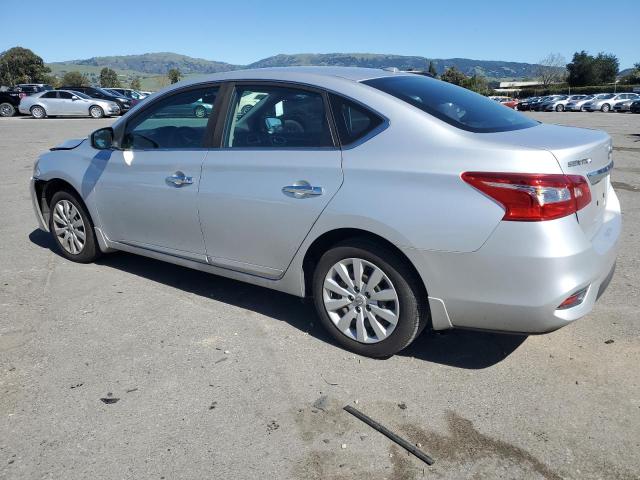 3N1AB7AP1HL656972 - 2017 NISSAN SENTRA S SILVER photo 2