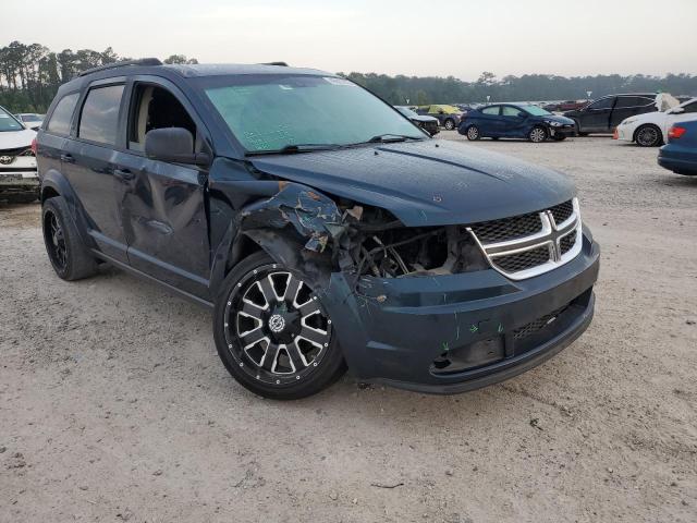 3C4PDCAB7ET148631 - 2014 DODGE JOURNEY SE BLUE photo 4